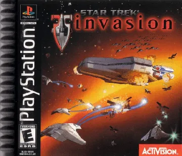 Star Trek - Invasion (US) box cover front